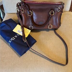 Dooney & Bourke Rich Brown mini satchel